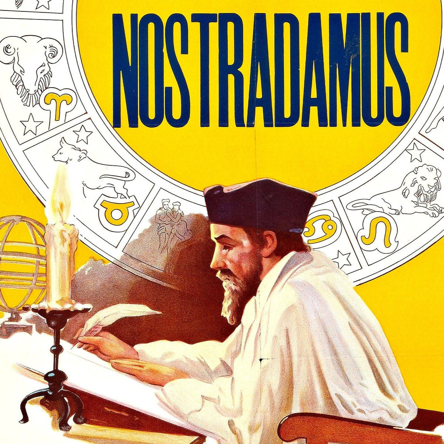 Let's Ask Nostradamus -- 11" x 17" Poster Art Print