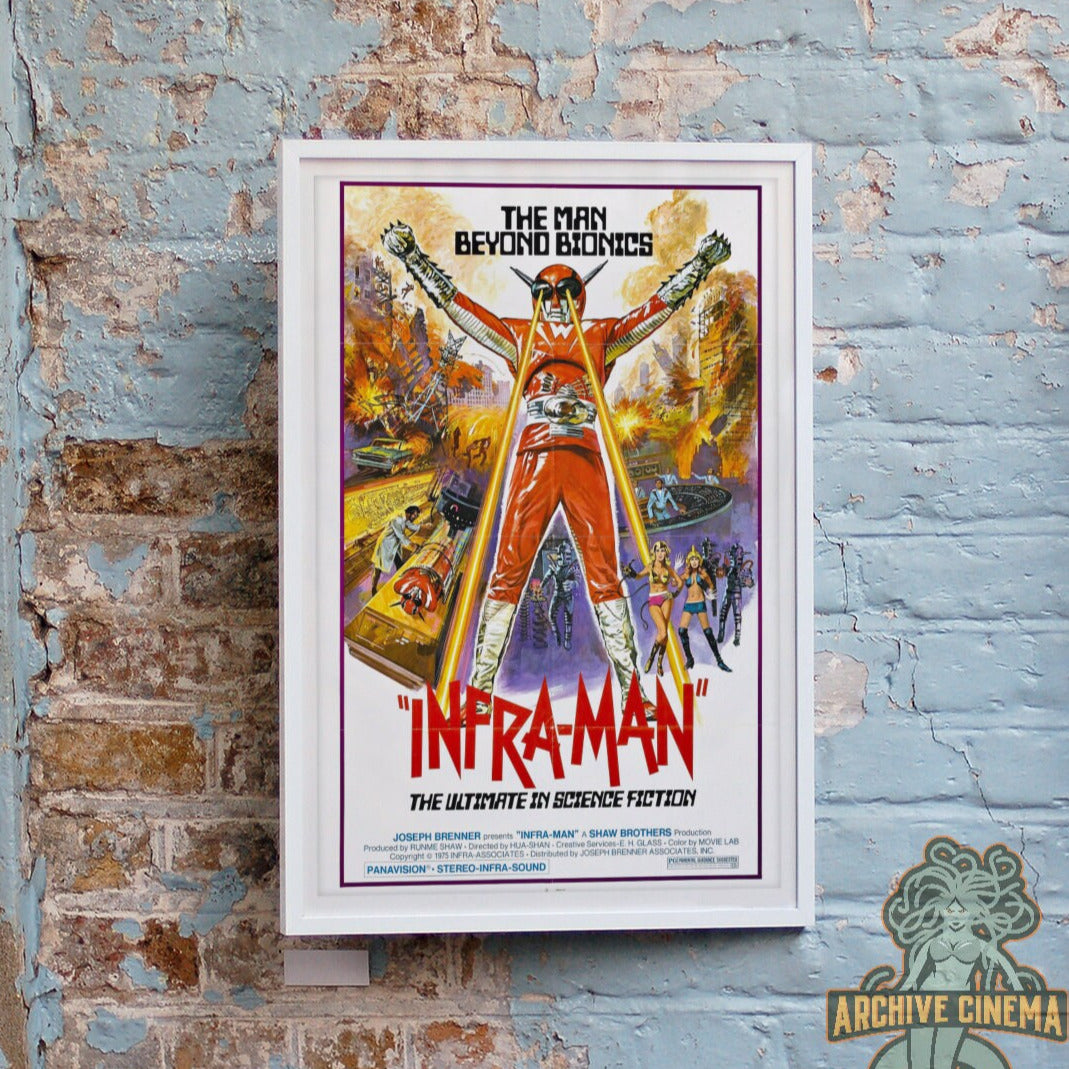 Infra-Man -- 11" x 17" Deluxe Poster Art Print || Shaw Brothers Fan Fave from the Kaiju 1970's!