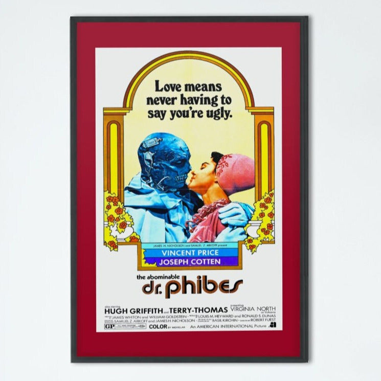 Abominable Dr. Phibes, The -- 11" x 17" Deluxe Poster Art Print | Vincent Price as the Vengeance Seeking Dr. Phibes!