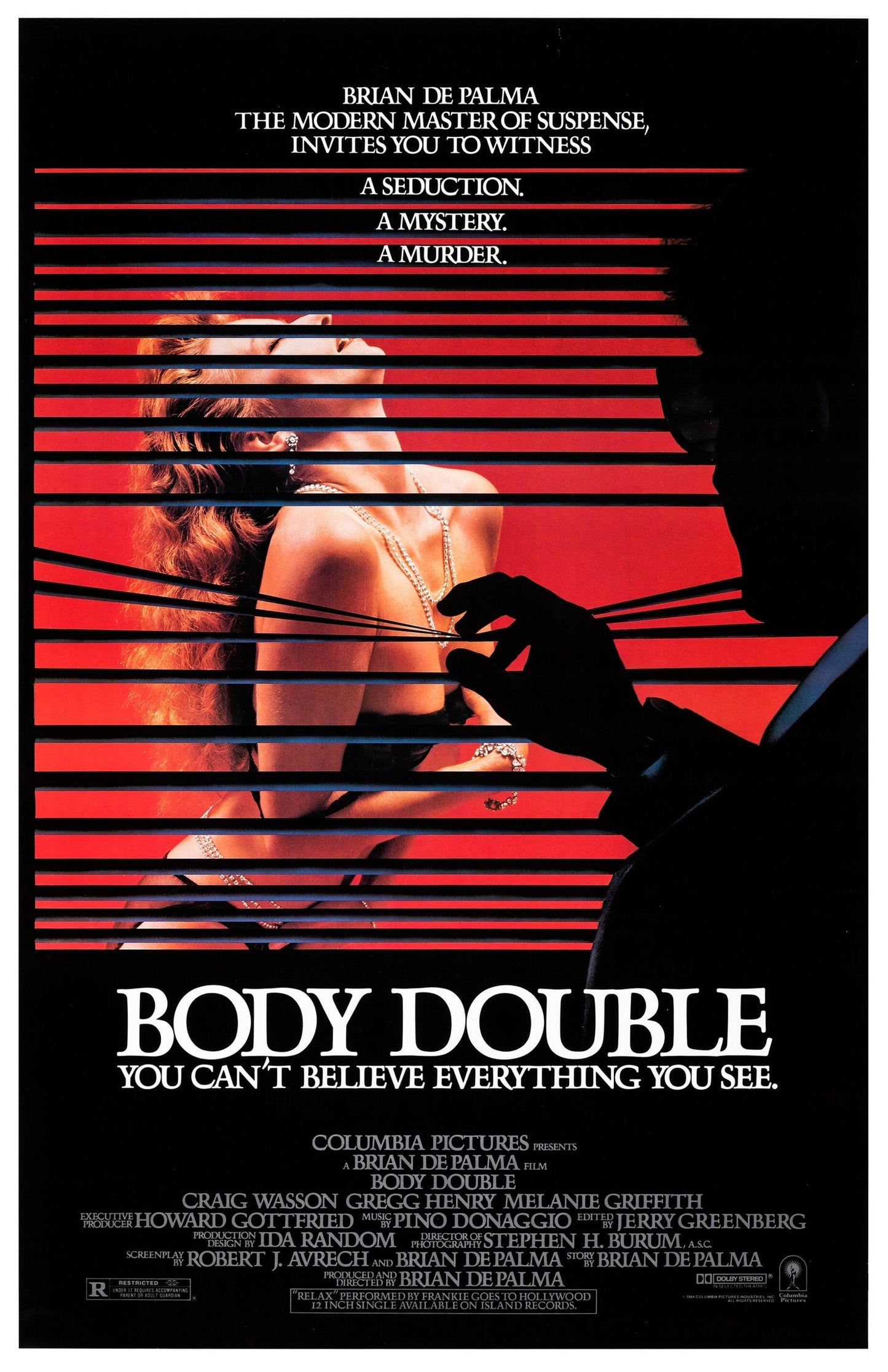 Body Double -- 11" x 17" Deluxe Poster Art Print