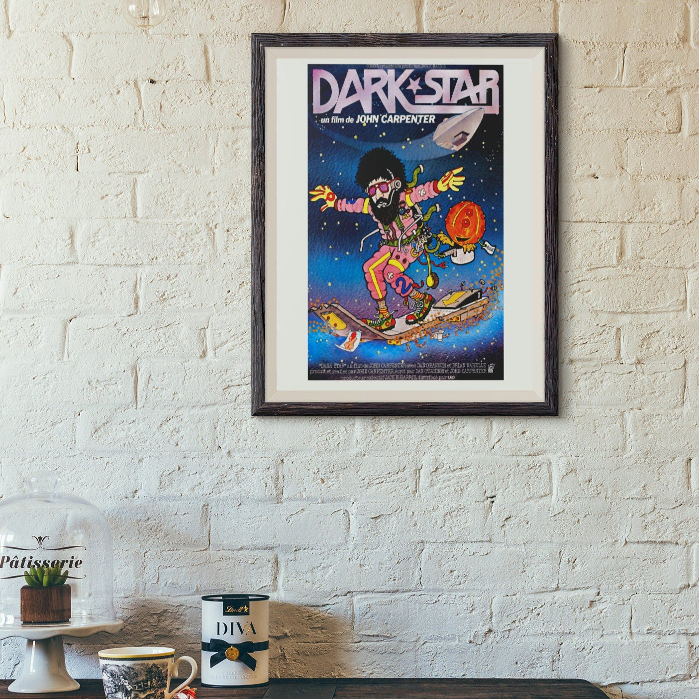 Dark Star -- Deluxe 11" x 17" Poster Art Print || Far-Out Space Nuts!