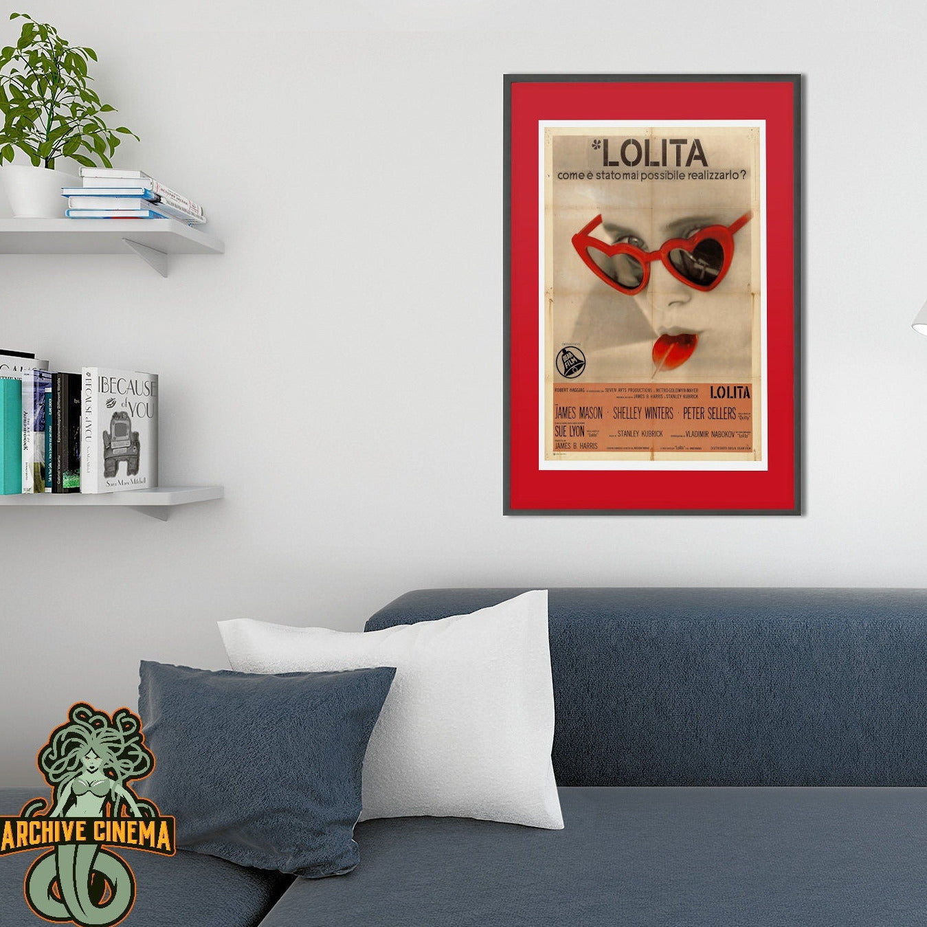 Lolita -- Deluxe 11" X 17" Poster Art Print || Stanley Kubrick's Notorious Film Adaptation!