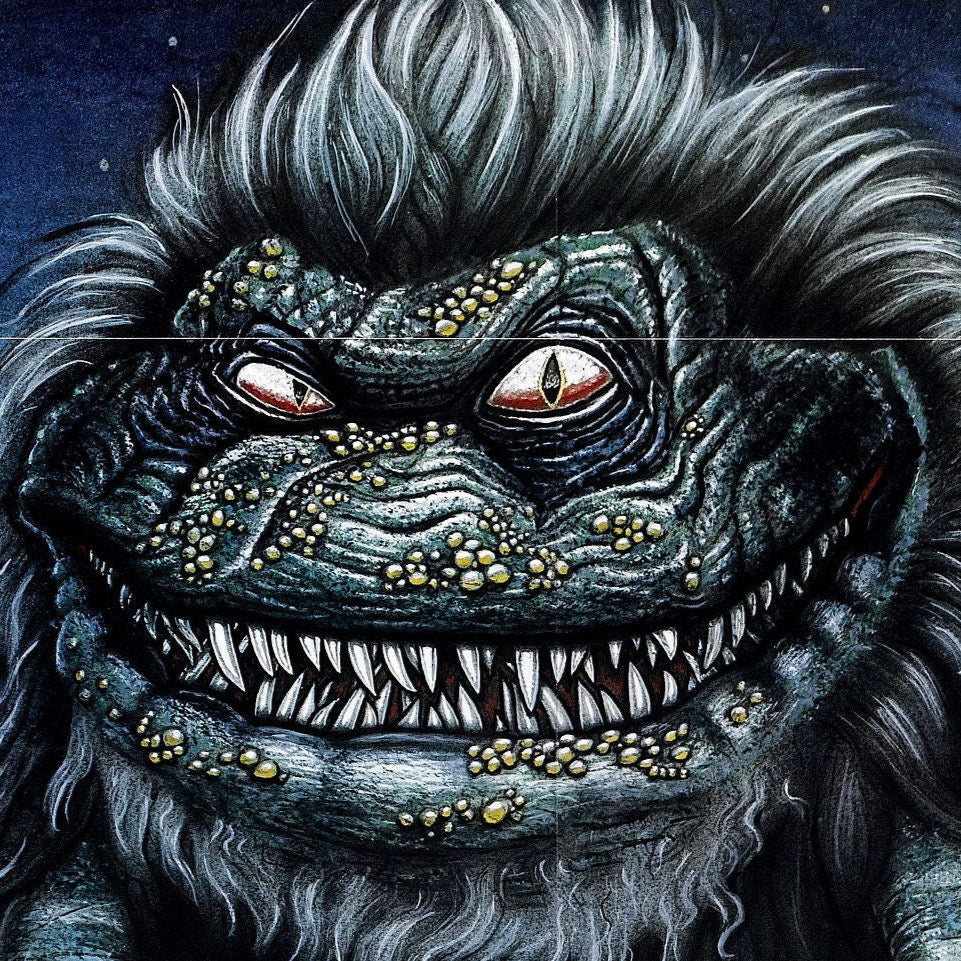 Critters -- Deluxe 11" x 17" Poster Art Print || First Monsterpiece in the Series!