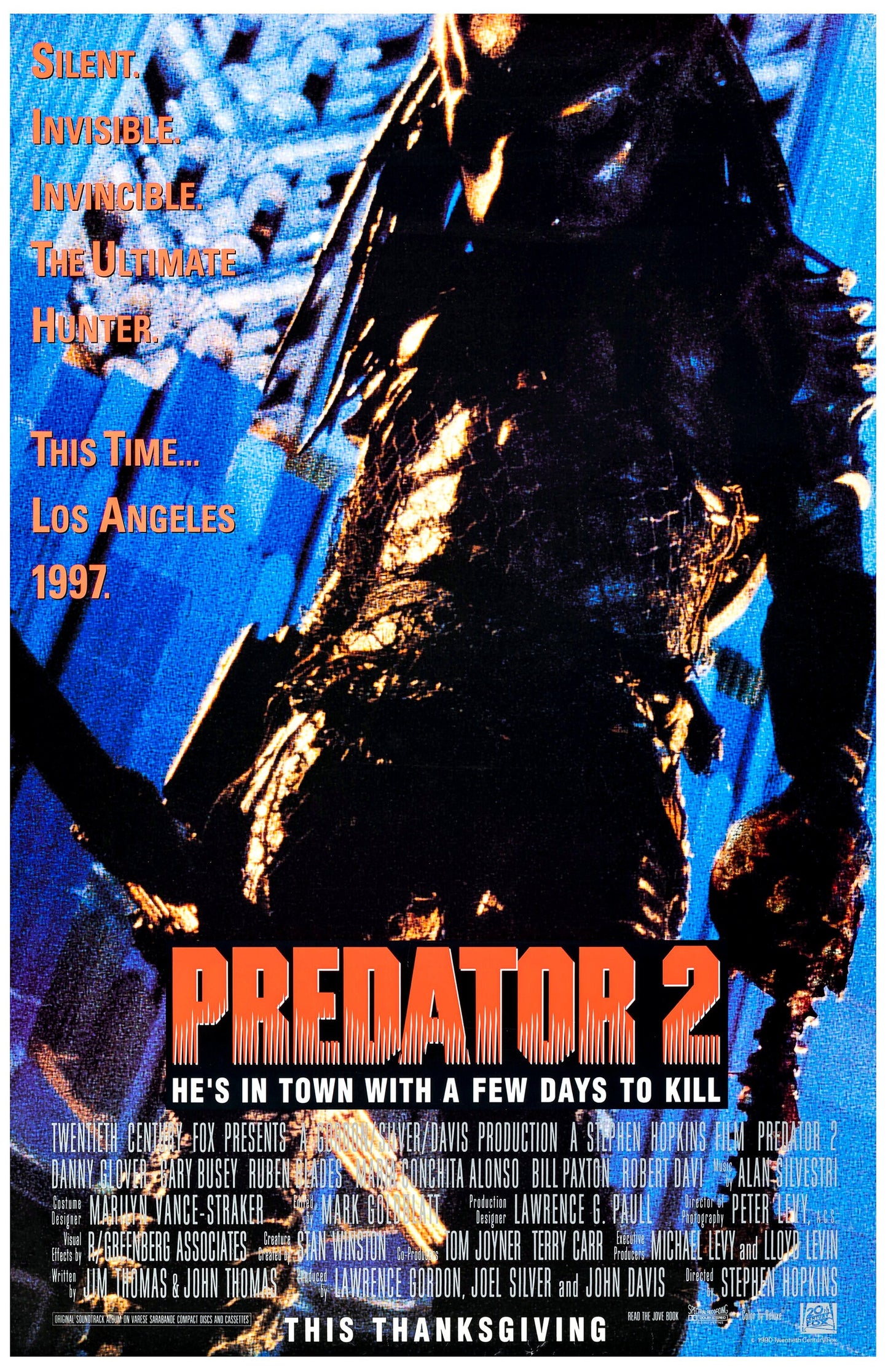 Predator 2-Poster Collector Set -- Deluxe 11" x 17" Poster Art Prints x 2!