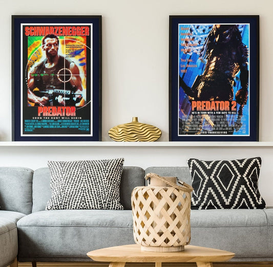 Predator 2-Poster Collector Set -- Deluxe 11" x 17" Poster Art Prints x 2!