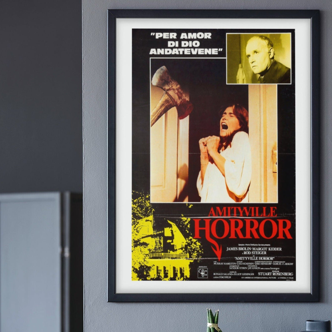 Amityville Horror, The -- 11" x 17" Deluxe Poster Art Print with Margot Kidder & James Brolin!