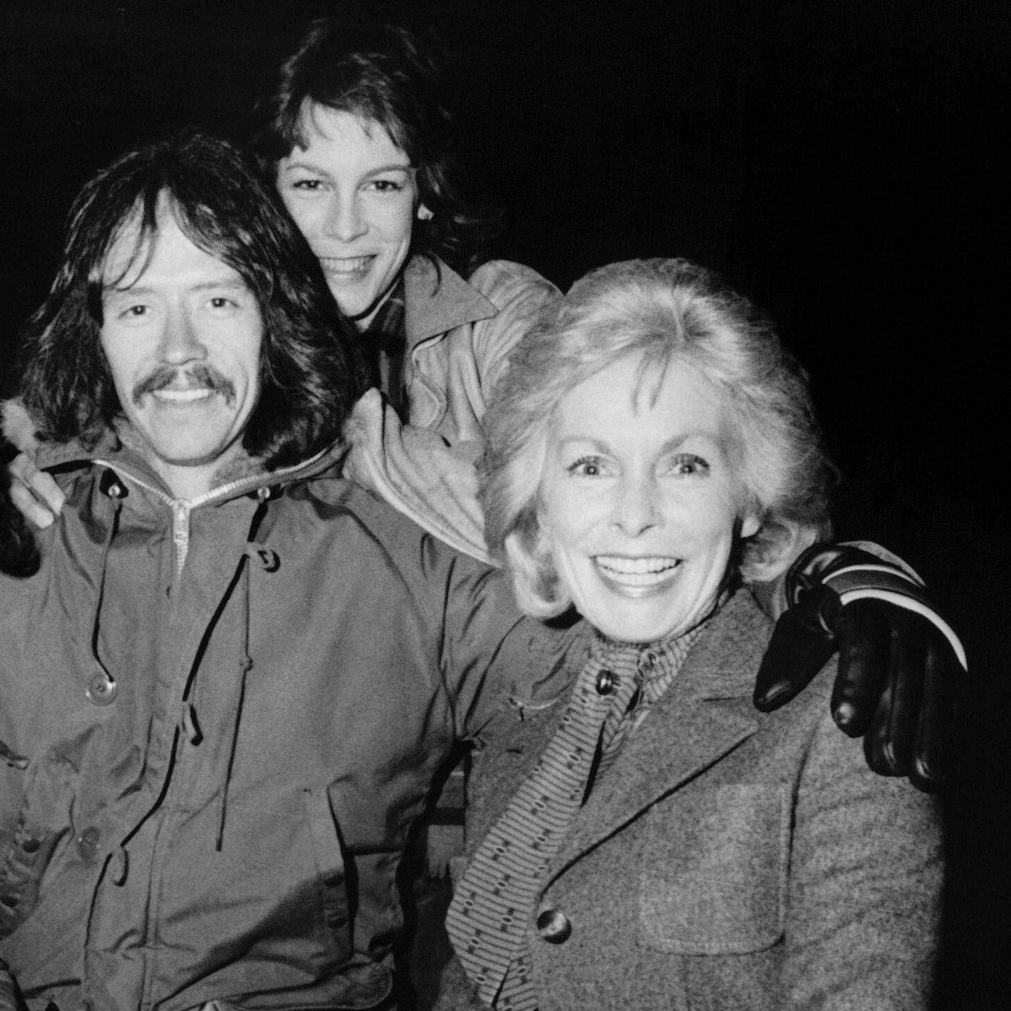 John Carpenter -- BTS on the Set of 'The Fog' Art Print || Adrienne Barbeau! Jamie Lee Curtis! Janet Leigh! John Carpenter!