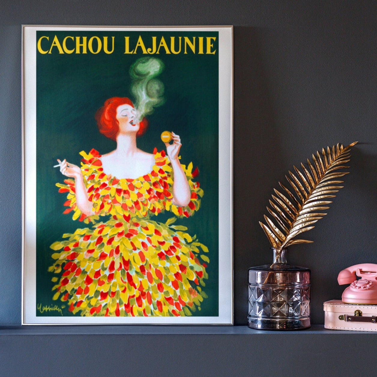 Cachou  Lajaunie -- 11" x 17" Deluxe Poster Art Print || Vintage Cigarette French Poster!