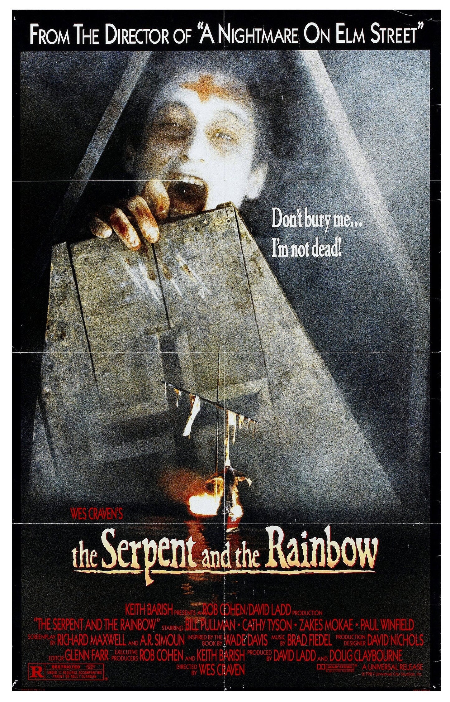 Serpent and the Rainbow, The -- 11" x 17" Deluxe Poster Art Print || Wes Craven!