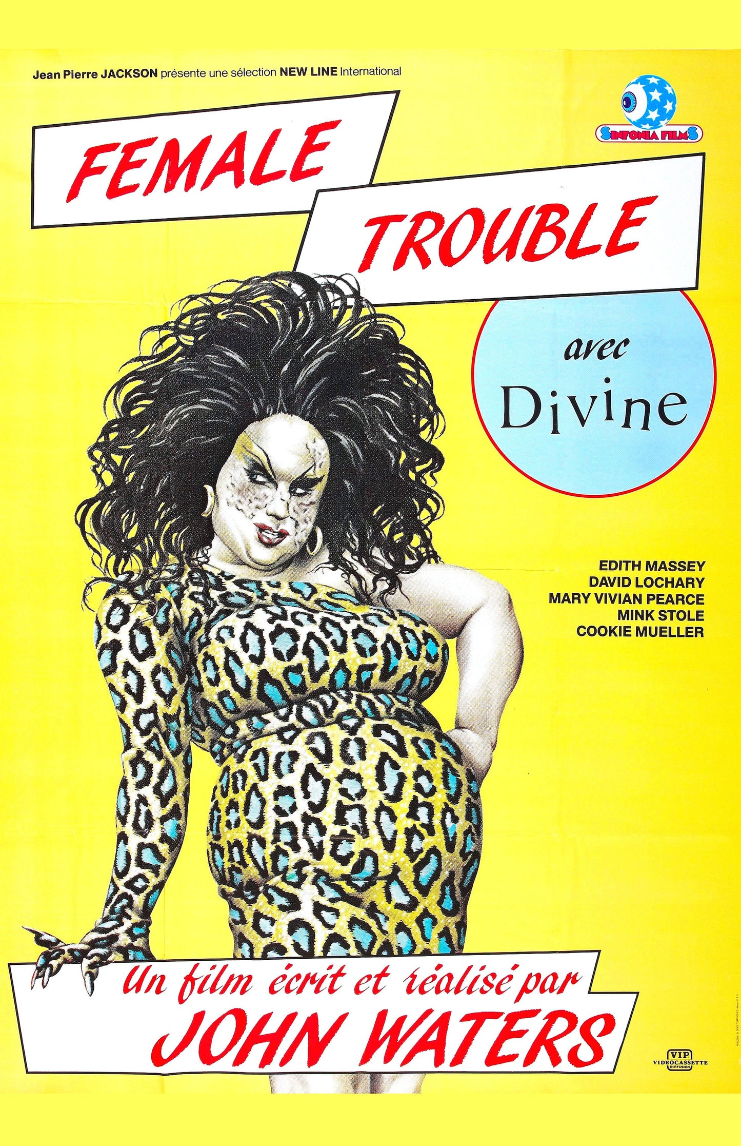 Divine & John Waters -- Set of Five Deluxe Poster Art Prints