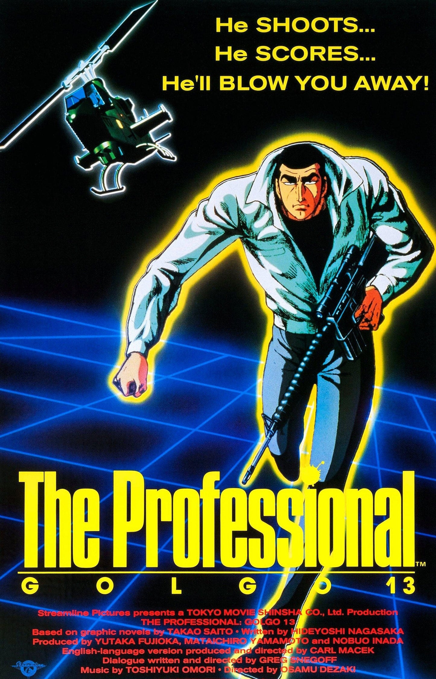 Professional: Golgo 13, The -- 11" x 17" Poster Art Print