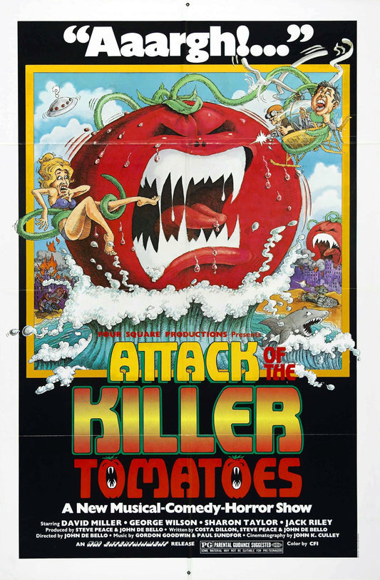 Attack of the Killer Tomatoes -- 11" x 17" Deluxe Poster Art Print || Join Them or Die!