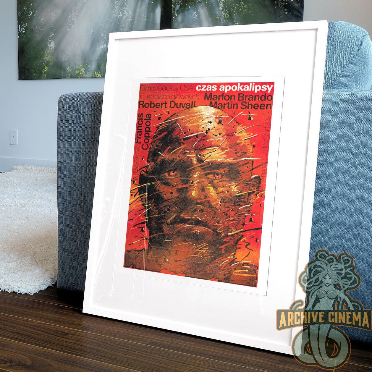 Apocalypse Now  -- Deluxe 11" x 17" Poster Art Print || Brando as Col. Kurtz!