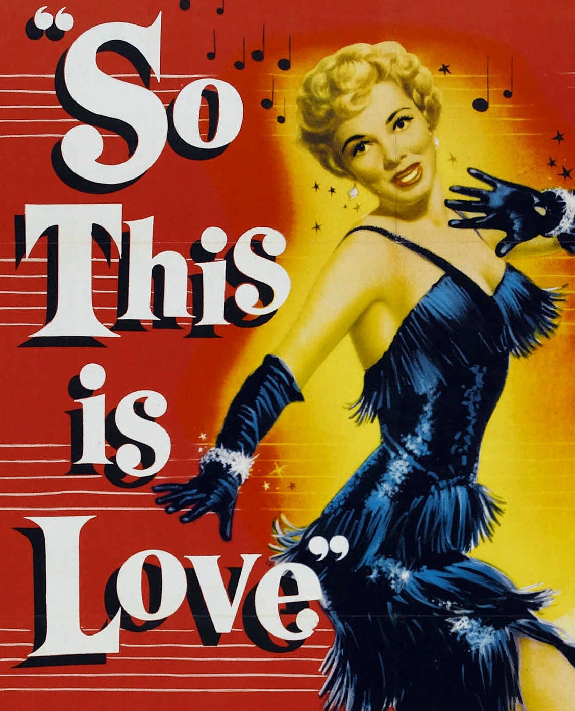 So This Is Love -- 11" x 17" Deluxe Poster Art Print || Kathryn Grayson Biopic!