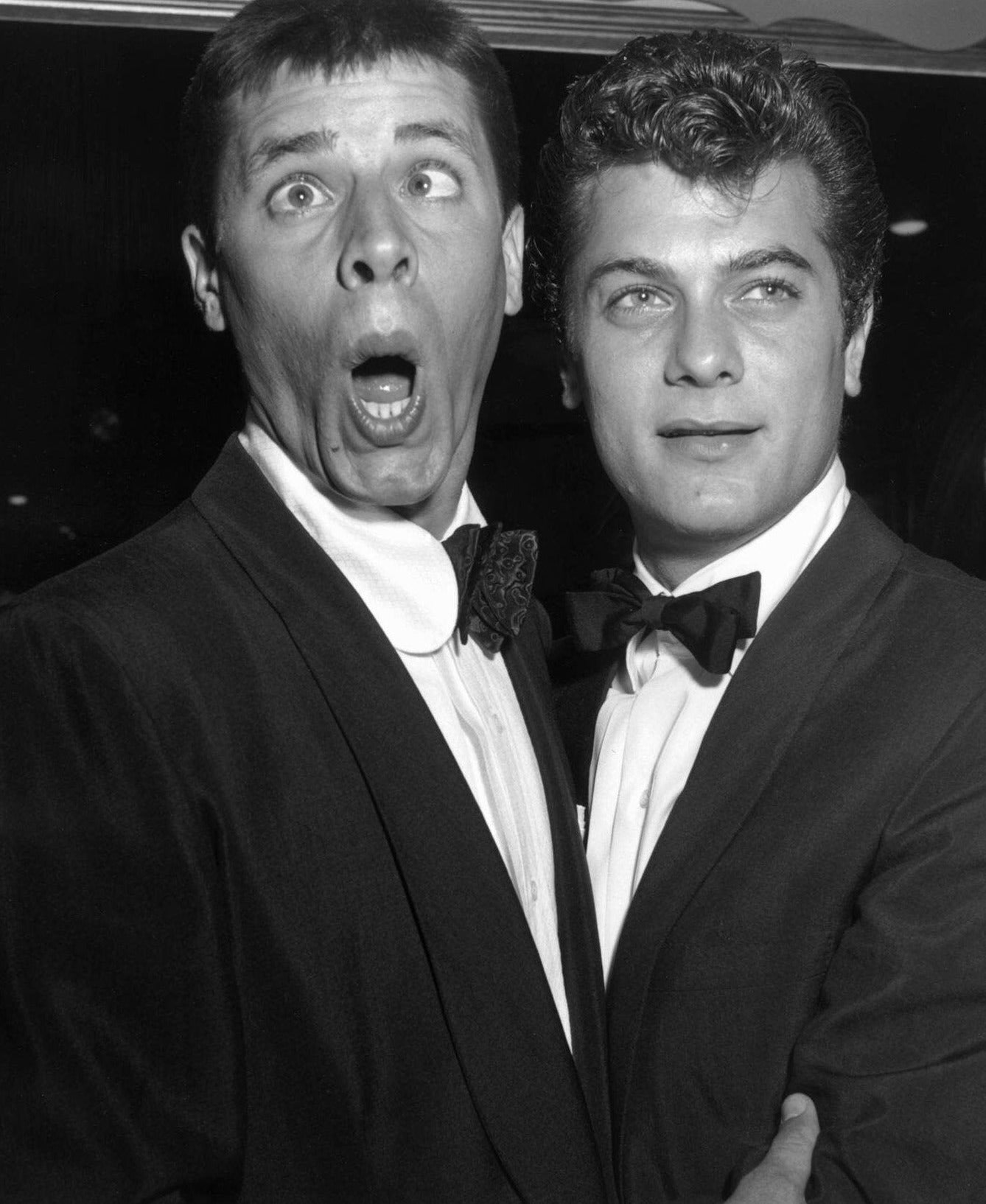 Jerry Lewis & Tony Curtis -- Deluxe 8.5" x 11" Art Print || Two Jokers in Search of a Full Deck!