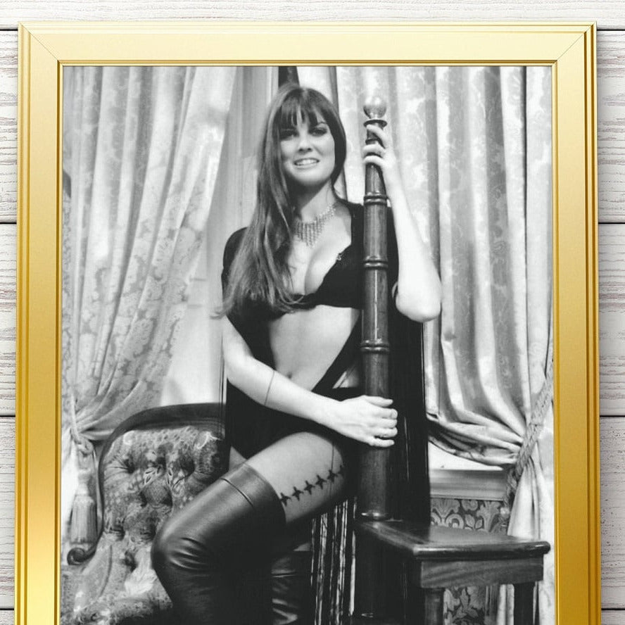 Caroline Munro -- 8.5" x 11" Deluxe Wall Art Print