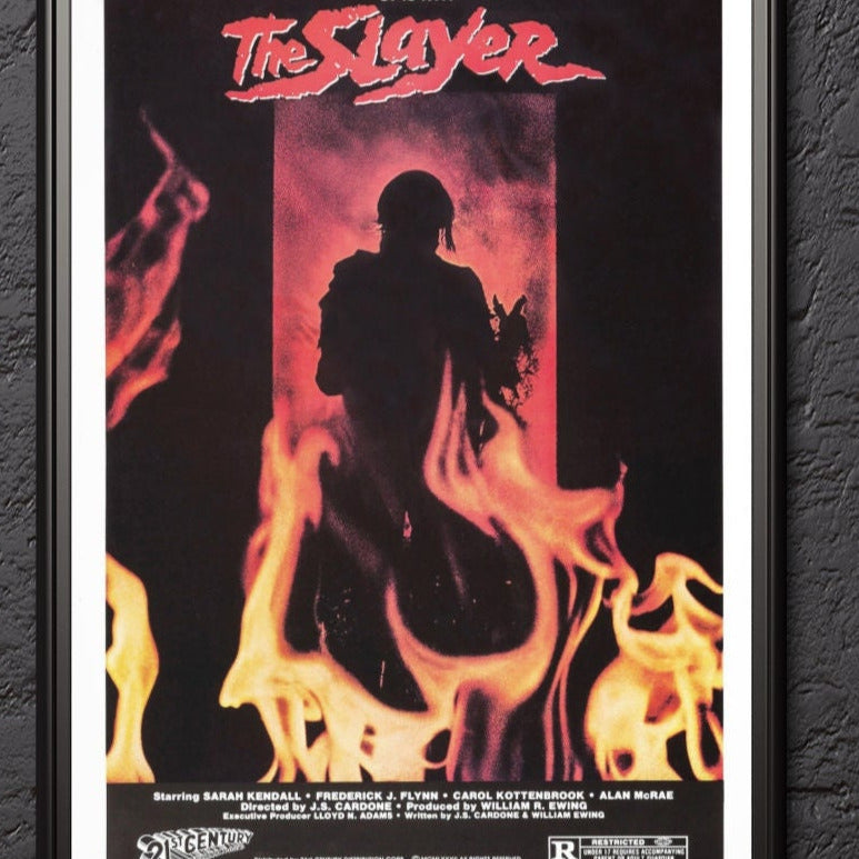 The Slayer -- 11" x 17" Poster Art Print || Hideous Slasher Killer!