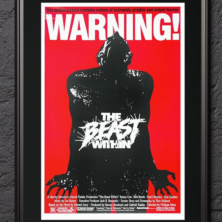 The Beast Within -- 11" x 17" Deluxe Poster Art Print || Mutant Monster from Mississippi!