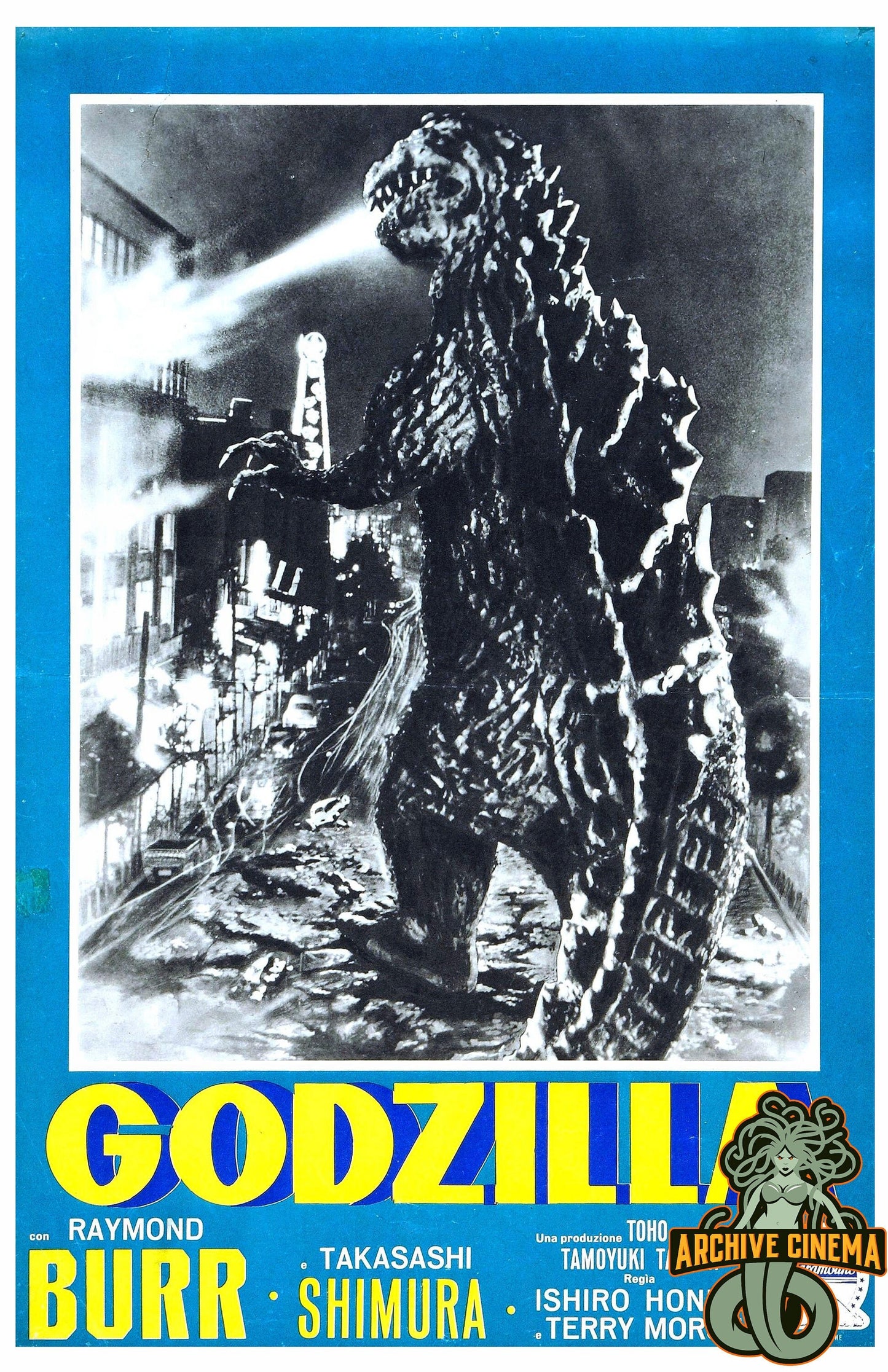 Godzilla, King of the Monsters -- 11" x 17" Deluxe Poster Art Print || The Epic Original Gojira Movie!