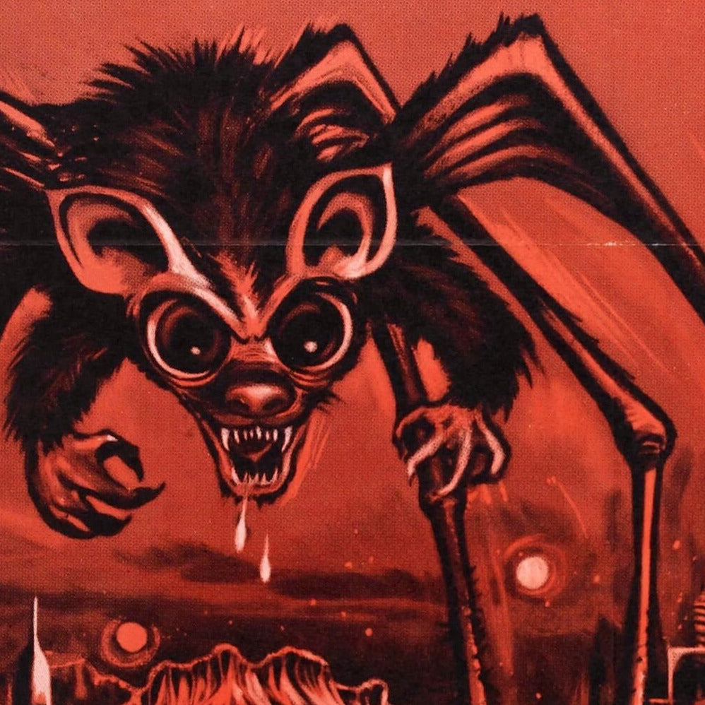 The Angry Red Planet -- 11" x 17" Poster Art Print || Ib Melchior Mars Adventure! Astronauts vs. Bat-Rat Spider! Evocative 1950's Poster!