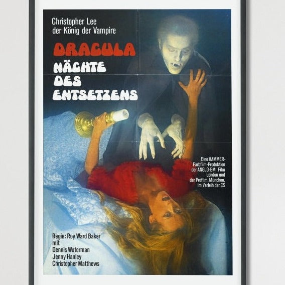 Scars of Dracula -- 11" x 17" Deluxe Poster Art Print || Immoral & Immortal Count Dracula!