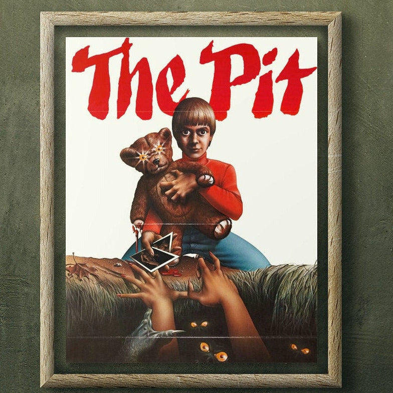 The Pit -- Deluxe 11" x 17" Poster Art Print || Evil Kid Horror!