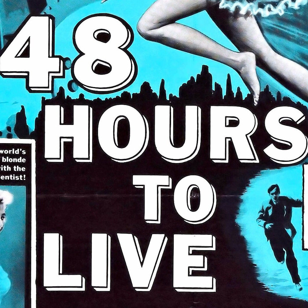 48 Hours to Live -- 17" x 11" Poster Art Print || The End of the World, Baby, and I Feel Fine!