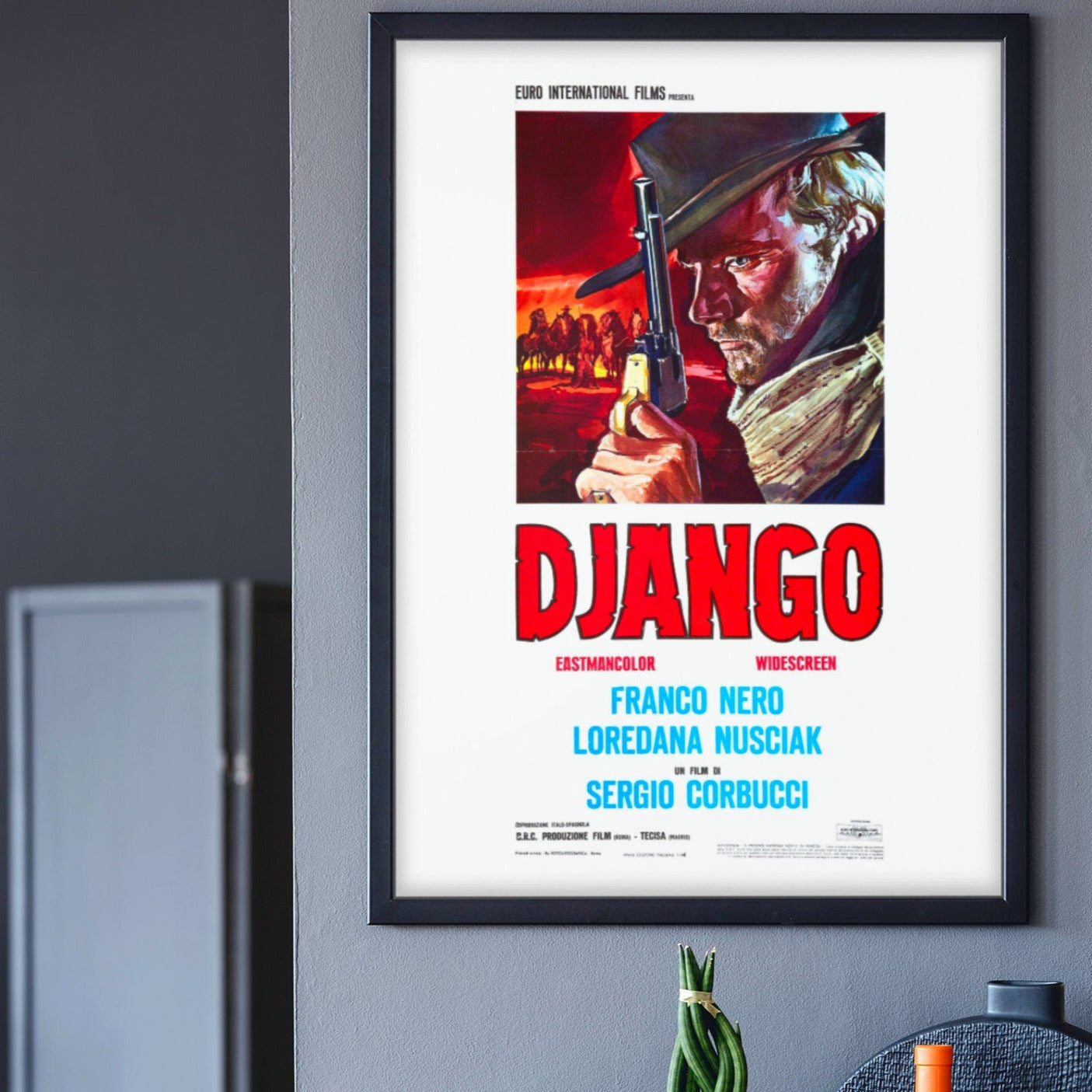 Django -- 11" x 17" Deluxe Poster Art Print || Give Django a Gun? Django Will Give You Death!