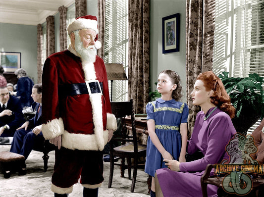 Miracle on 34th Street -- 8.5" x 11" Deluxe Art Print || Santa Claus Learns from Virginia, YES!