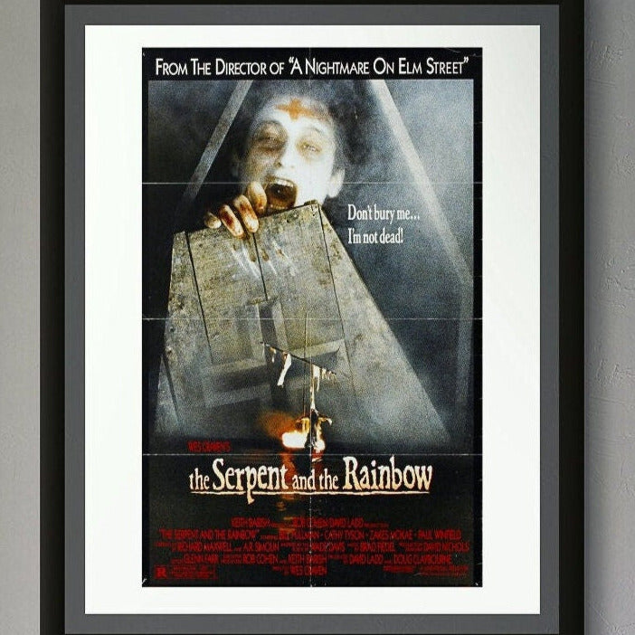 Serpent and the Rainbow, The -- 11" x 17" Deluxe Poster Art Print || Wes Craven!