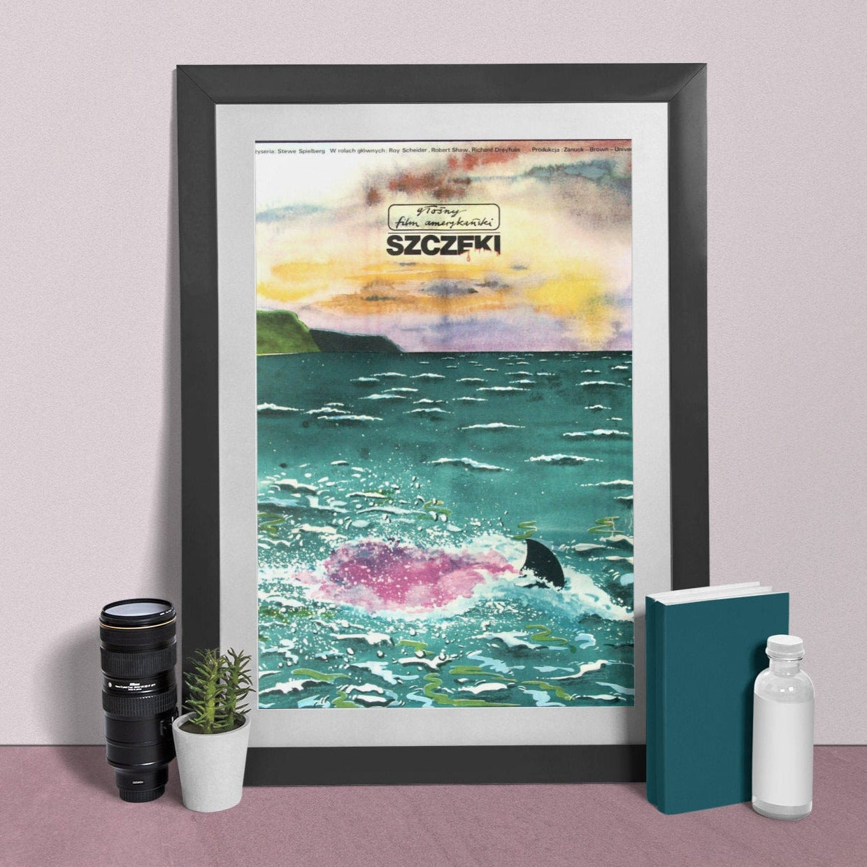 Jaws -- 11" x 17" Deluxe Poster Art Print || Steven Spielberg's Masterpiece w/ Bold Graphic Art!