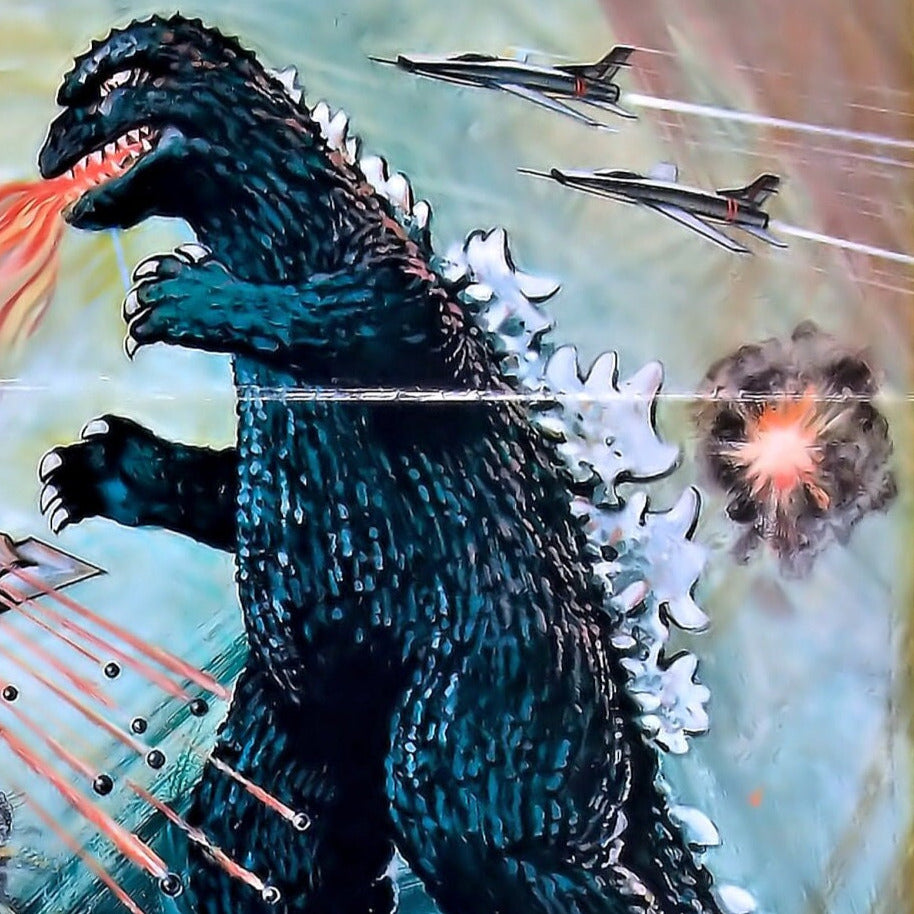 Godzilla vs Megalon -- 11" x 17" Deluxe Poster Art Print || Kaiju Titans Battle for Control of the Earth!