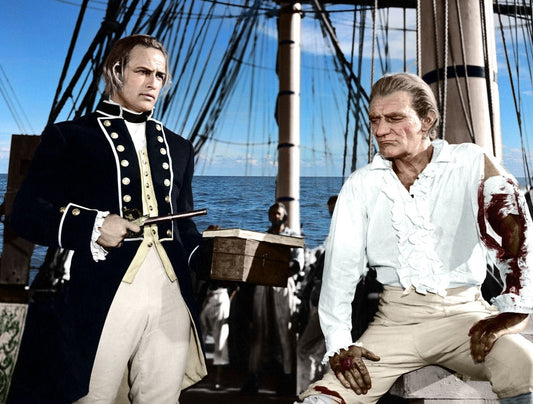 Mutiny on the Bounty -- 8.5" x 11" Deluxe Art Print || Marlon Brando vs. the British Fleet!