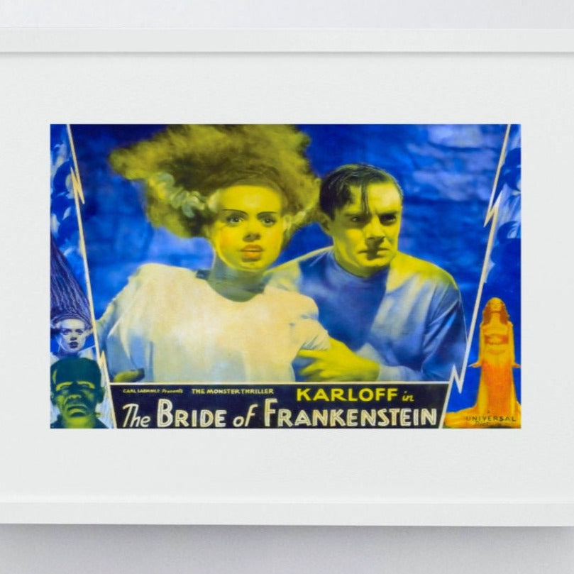 Bride of Frankenstein -- 11" x 17" Deluxe Poster Art Print w/ Elsa Lanchester!