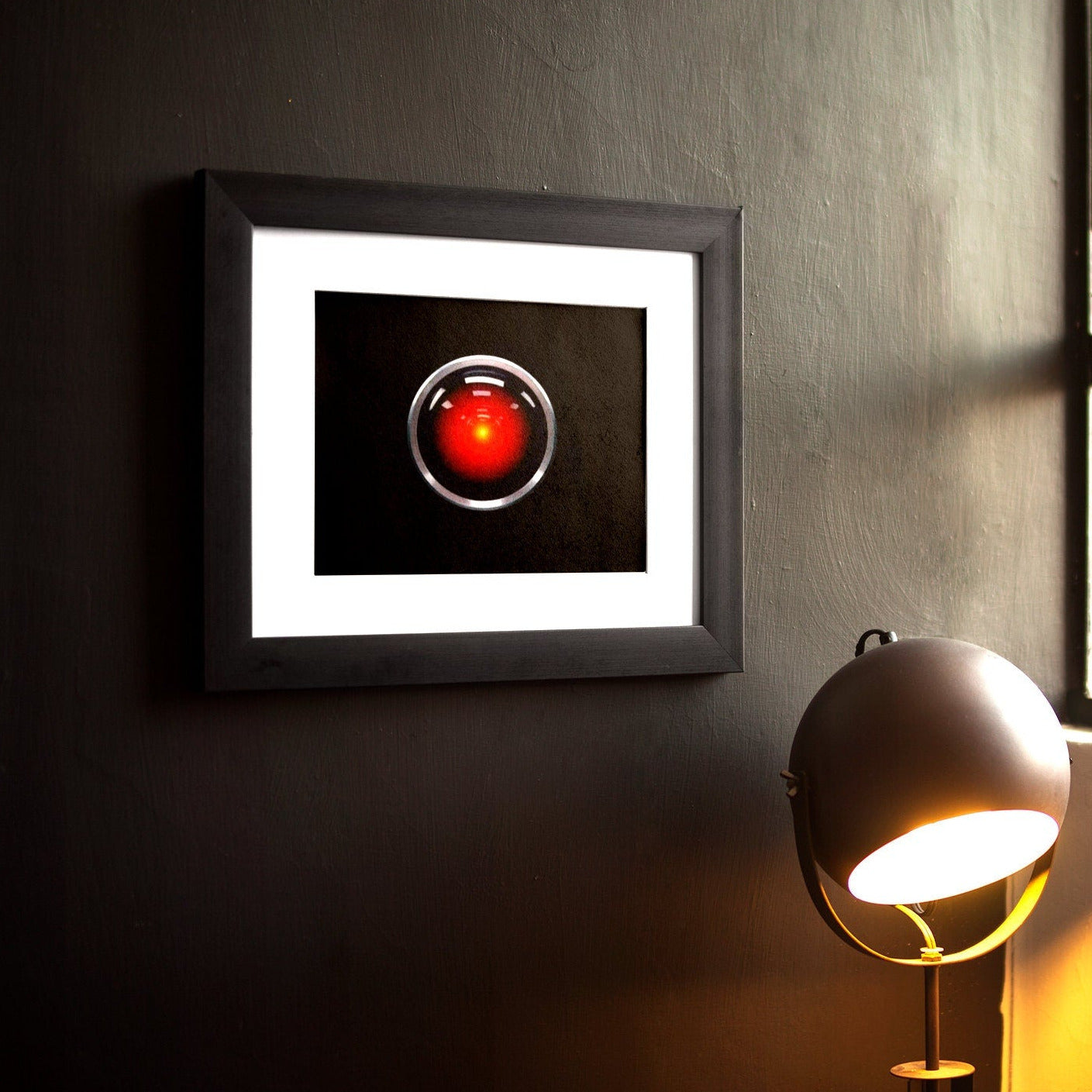 2001: A Space Odyssey -- 8.5" x 11" Deluxe Wall Art Print || HAL 9000! Kubrick Iconic Masterpiece!