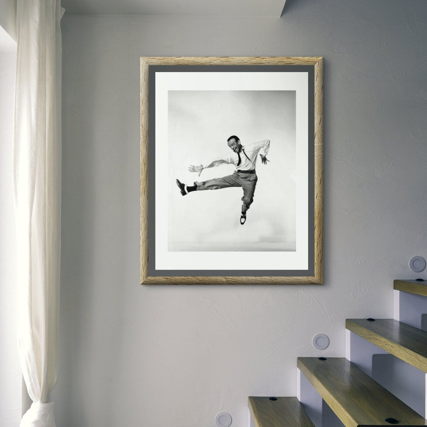 Fred Astaire-- 11" x 17" Deluxe Poster Art Print | The King of Dance Musicals Goes Vertical!