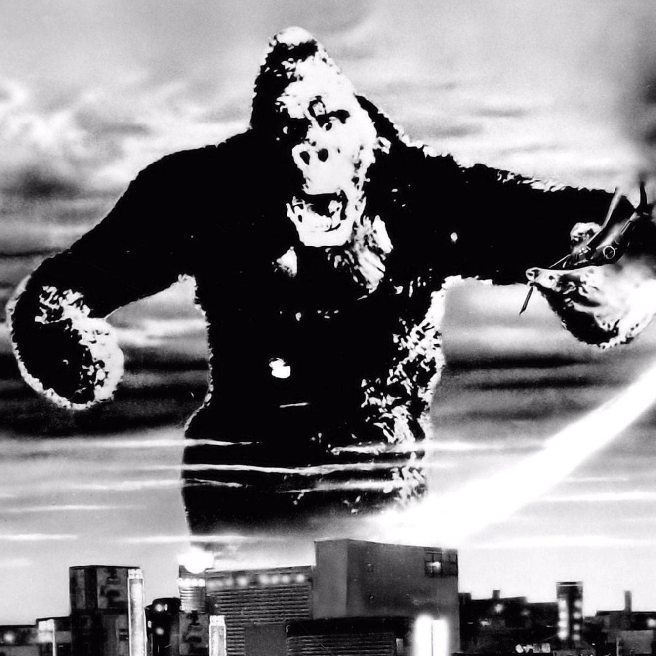 King Kong vs Godzilla -- 8.5" x 11" Deluxe Wall Art Print || Monster Battle to End All Kaiju Battles! Mighty Kong! Impervious Godzilla!