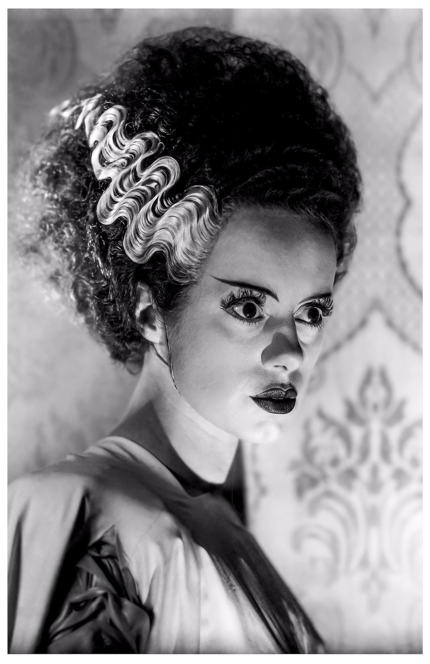 Bride of Frankenstein -- Deluxe 11" x 17" Poster Art Print with Elsa Lanchester as The Bride!