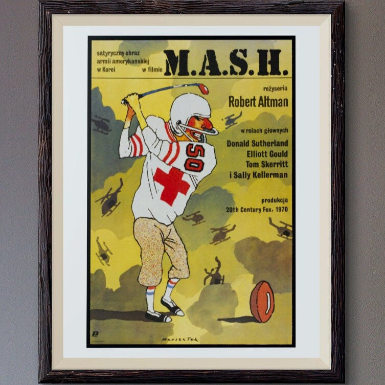 M*A*S*H -- Deluxe 11" x 17" Poster Art Print || Robert Altman's Original S*M*A*S*H Movie!