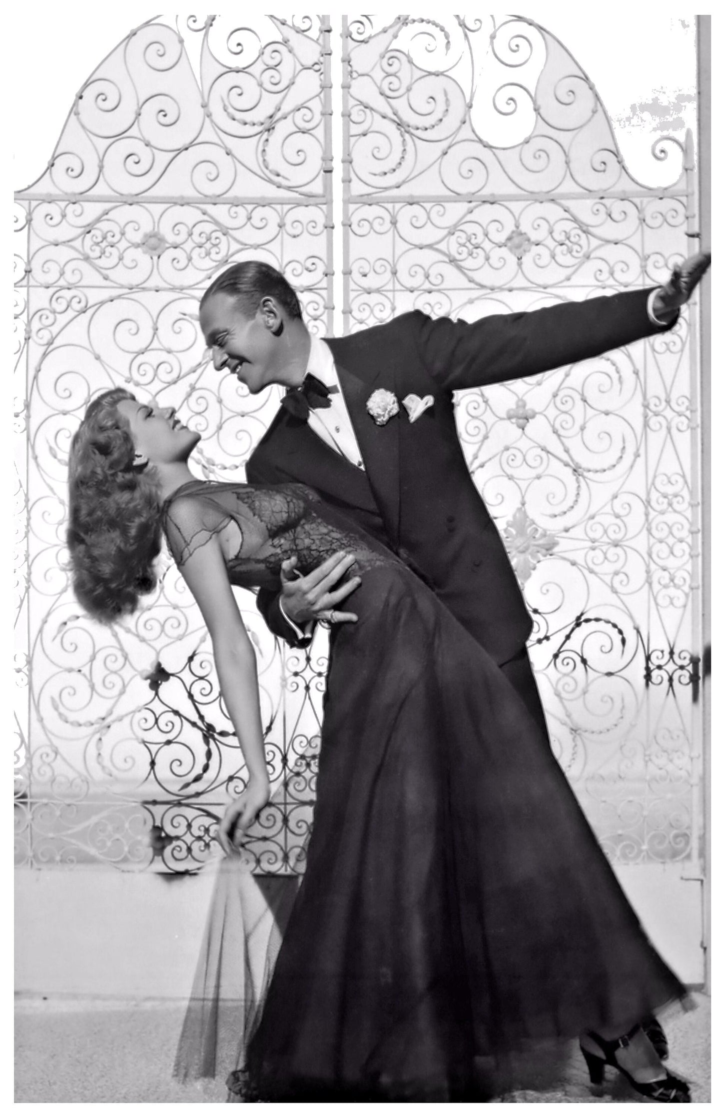 Fred Astaire & Rita Hayworth -- 11" x 17" Poster Art Print