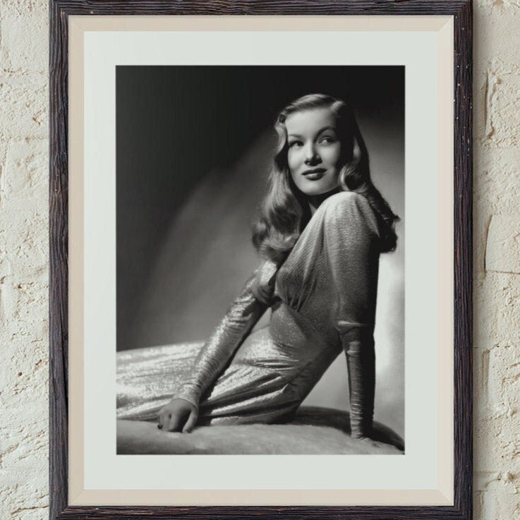 Veronica Lake -- Deluxe 8.5" x 11" Wall Art Print | Film Noir Femme Fatale!