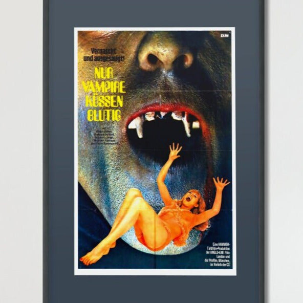 Lust for a Vampire -- 11" x 17" Deluxe Poster Art Print || Vampire Sex Madness!