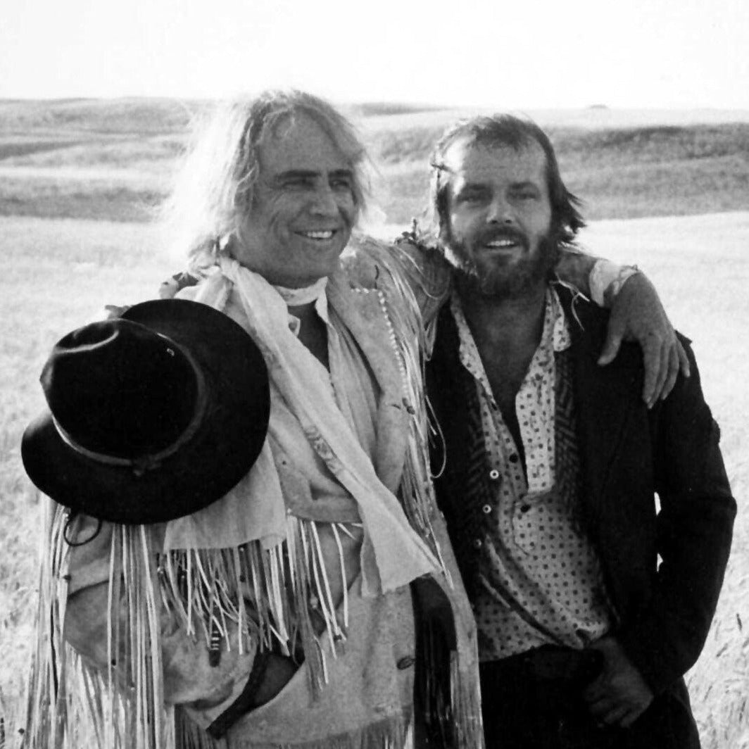 Missouri Breaks, The -- 8.5" x 11" Deluxe Art Print || Jack Nicholson & Marlon Brando!