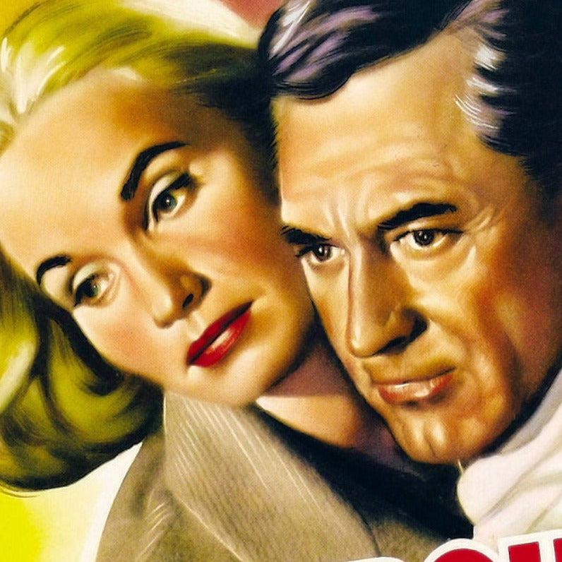 North by Northwest -- Deluxe 11" x 17" Poster Art Print || Hitchcock's Masterpiece with Cary Grant & Eva Marie Saint!