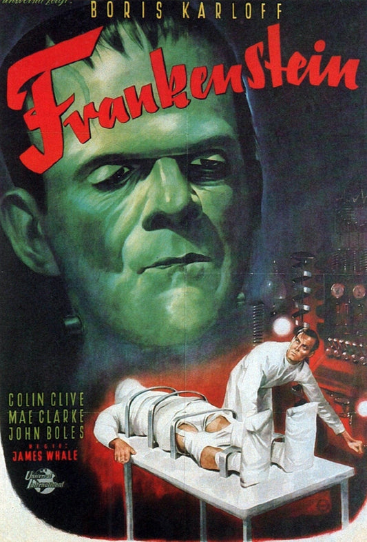 Frankenstein -- 11" x 17" Deluxe Poster Art Print | Boris Karloff!