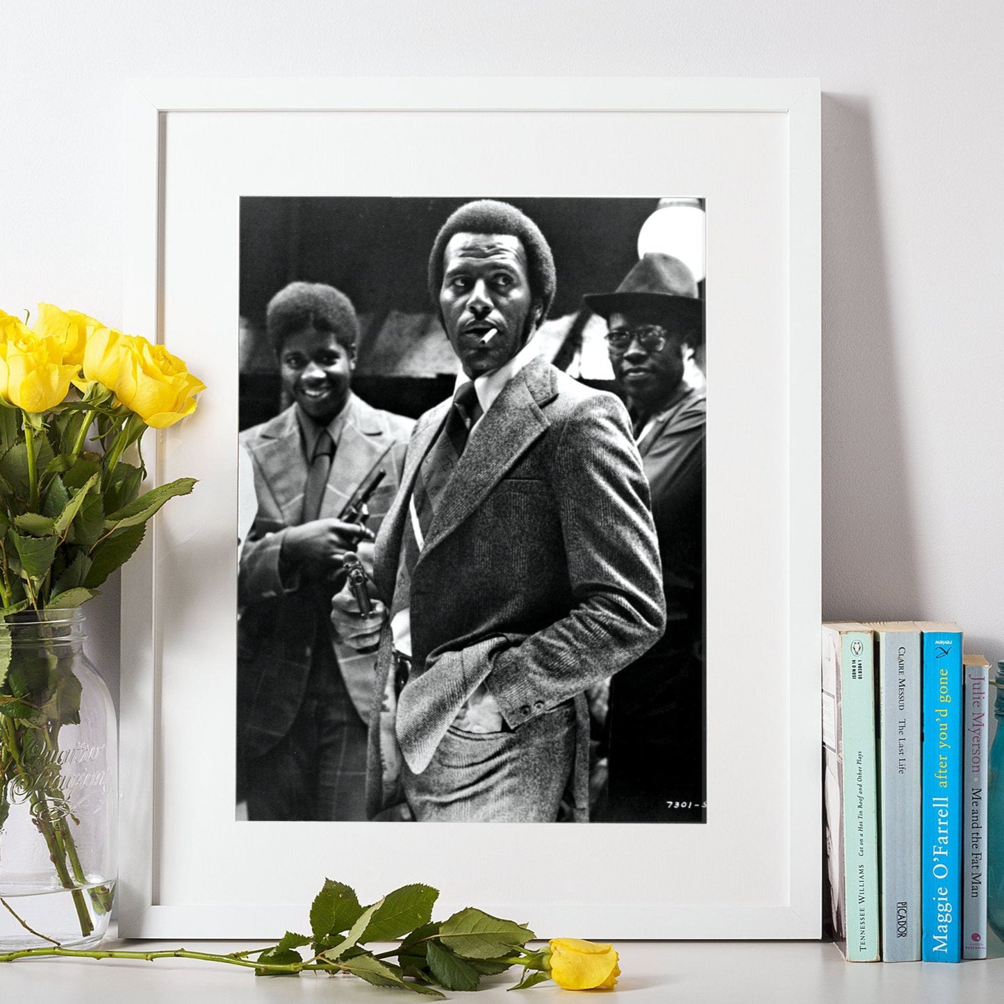 Black Caesar -- 8.5" x 11" Deluxe Art Print || Fred Williamson!